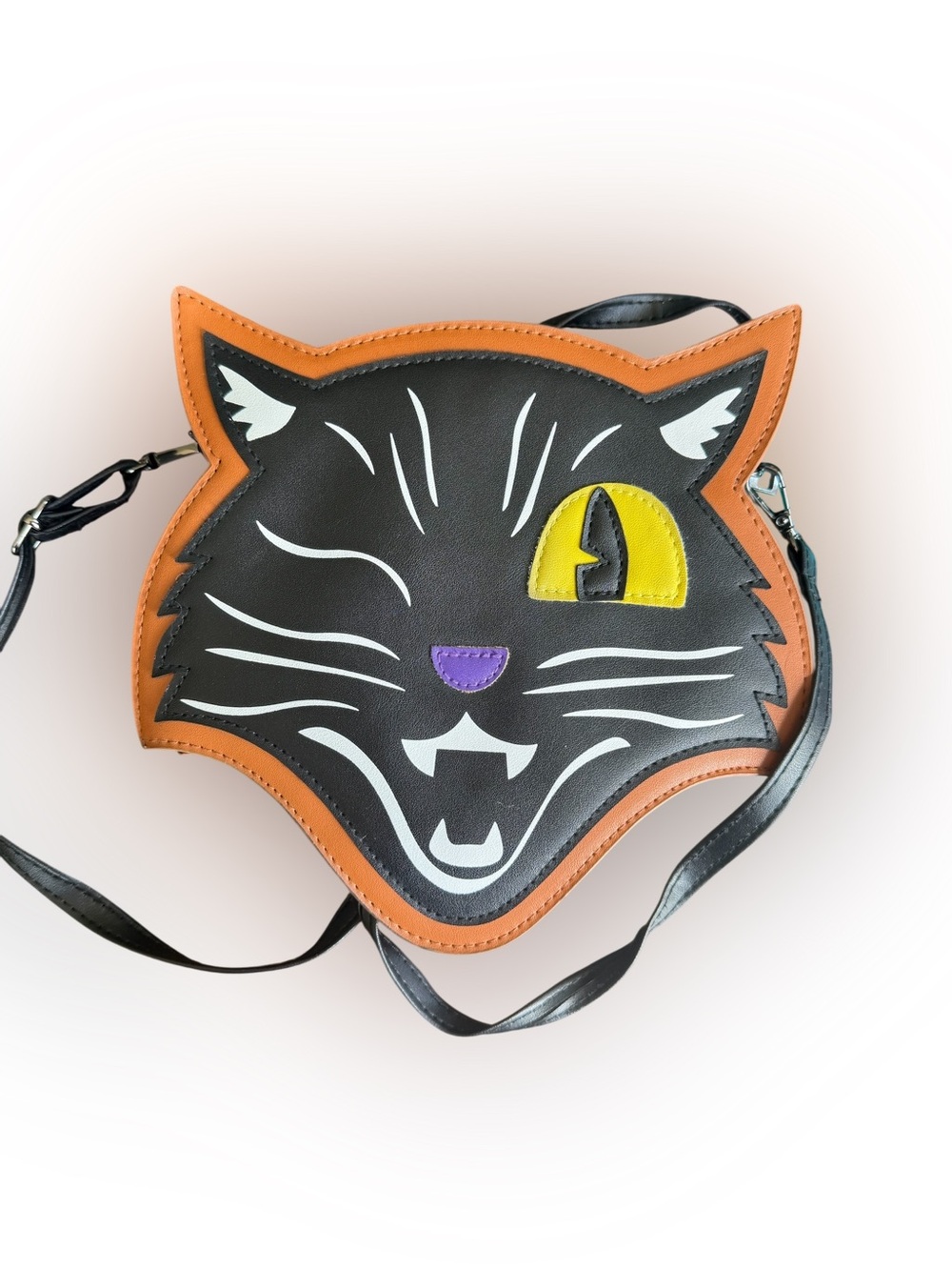 Spirit Halloween Black Cat Crossbody Purse
